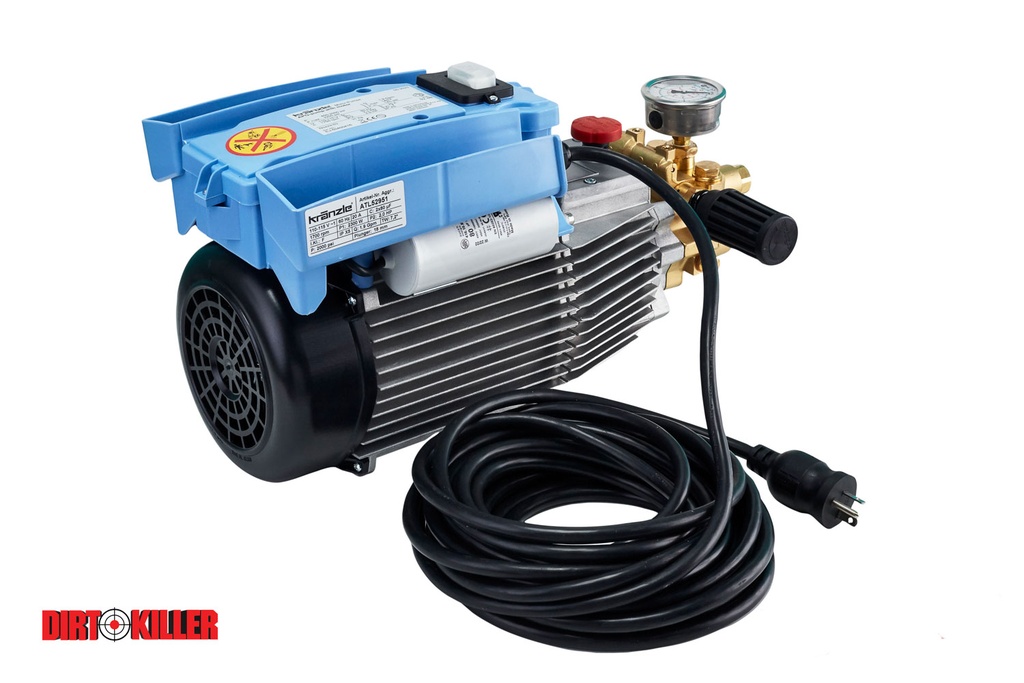 Kränzle K2100 PMU 110v with switch, plug & cord | Dirt Killer